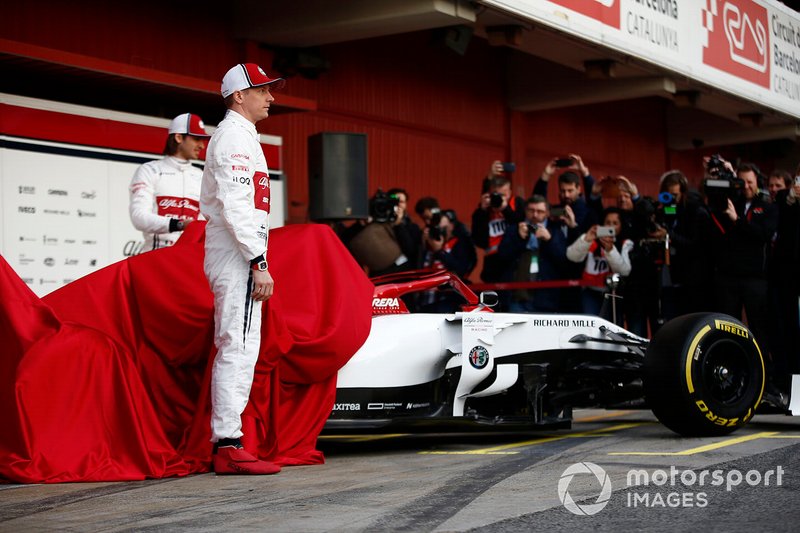 Кімі Райкконен, Alfa Romeo Racing, Антоніо Джовінацці, Alfa Romeo Racing, машина Alfa Romeo Racing C38