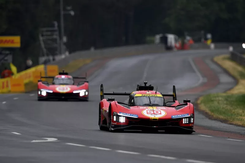 #50 Ferrari AF Corse Ferrari 499P of Antonio Fuoco, Miguel Molina, Nicklas Nielsen