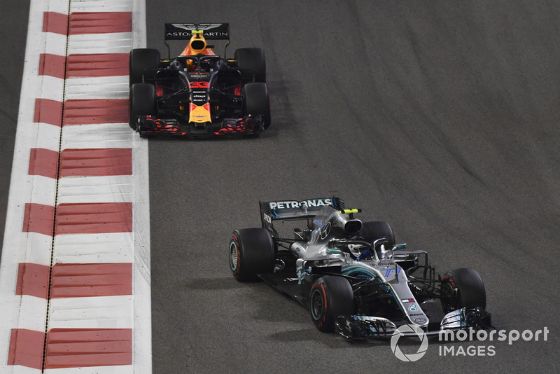 Валттері Боттас, Mercedes AMG F1 W09, Макс Ферстаппен, Red Bull Racing RB14