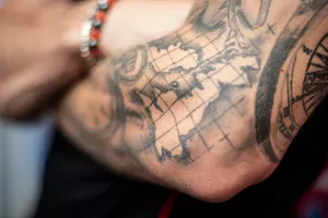 Scott Redding, Aprilia Racing Team Gresini, Tattoo