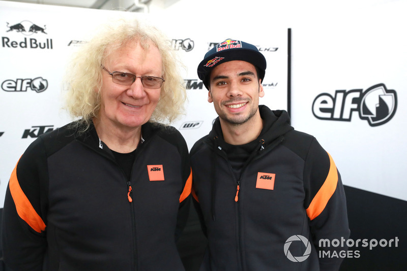 Miguel Oliveira, Red Bull KTM Tech 3, mit Guy Coulon