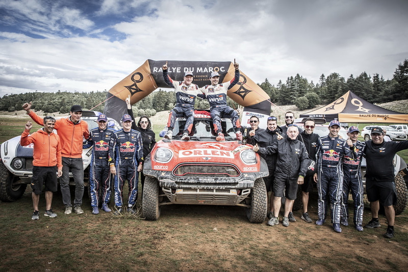 #300 Orlen Team / X-Raid: Jakub Przygonski, Tom Colsoul, #307 X-Raid Mini John Cooper Works Buggy Team: Carlos Sainz, Lucas Cruz, #309 X-Raid Mini John Cooper Works Buggy Team: Cyril Despres, Jean-Paul Colet