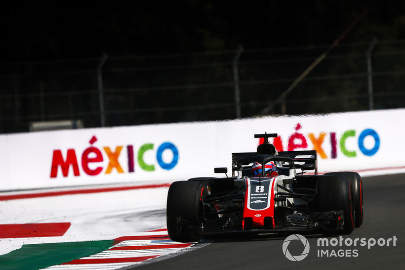 18: Romain Grosjean, Haas F1 Team VF-18, 1'16.911 (inc 3-place grid penalty)
