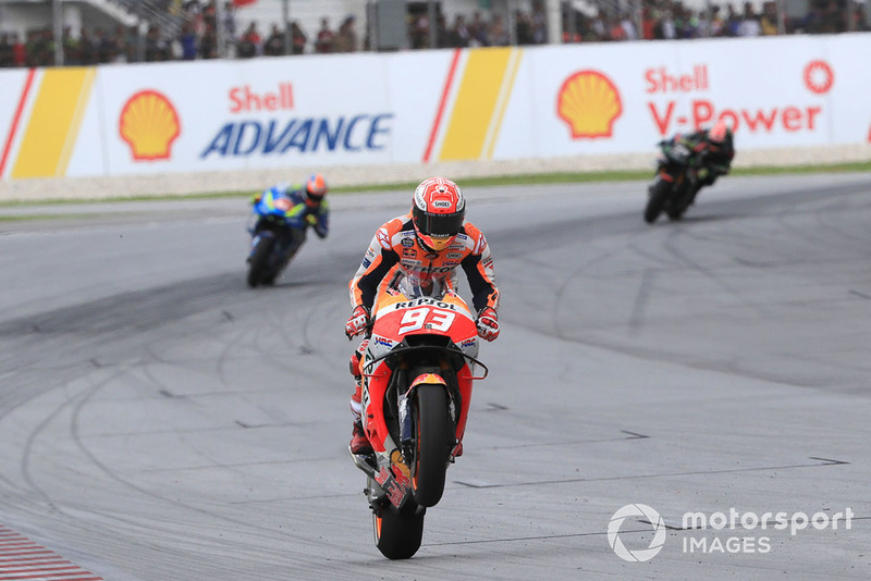 Il Vincitore della gara Marc Marquez, Repsol Honda Team