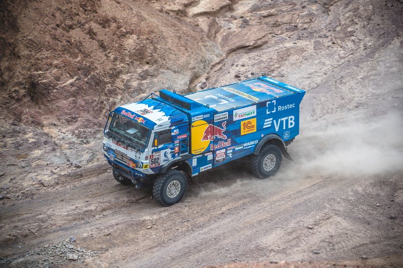 #502 Team Kamaz Master: Айрат Мардєєв, Ахмет Галяутдінов, Дмитро Свистунов