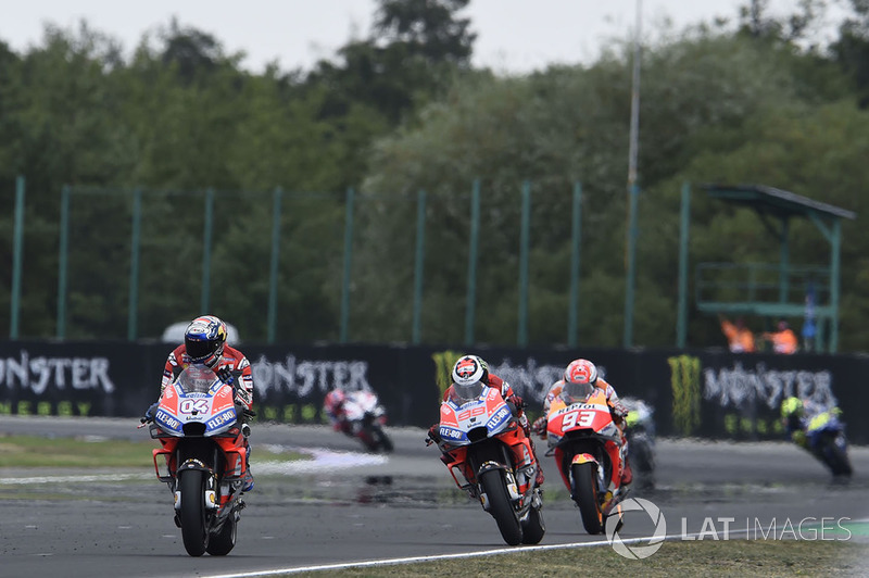 Andrea Dovizioso, Ducati Team, wins