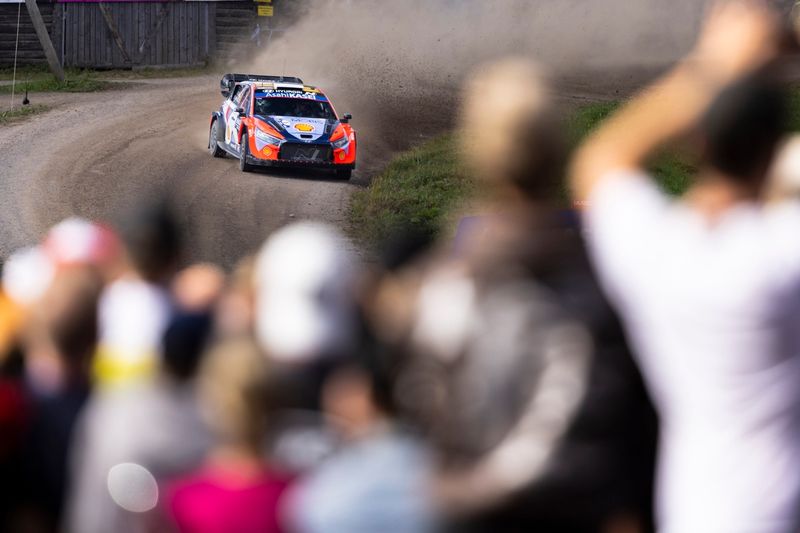 Ott Tänak, Martin Järveoja, Hyundai World Rally Team Hyundai i20 N Rally1