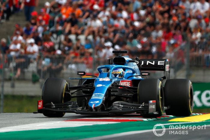 Fernando Alonso, Alpine A521

