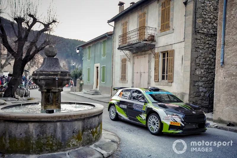 Oliver Solberg, Elliott Edmondson, Skoda Fabia Evo Rally2