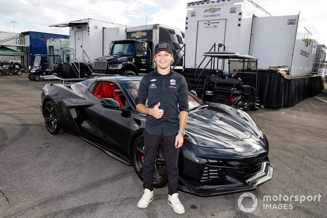 Santino Ferrucci, A.J. Foyt Enterprises Chevrolet, Chevrolet Corvette 2025