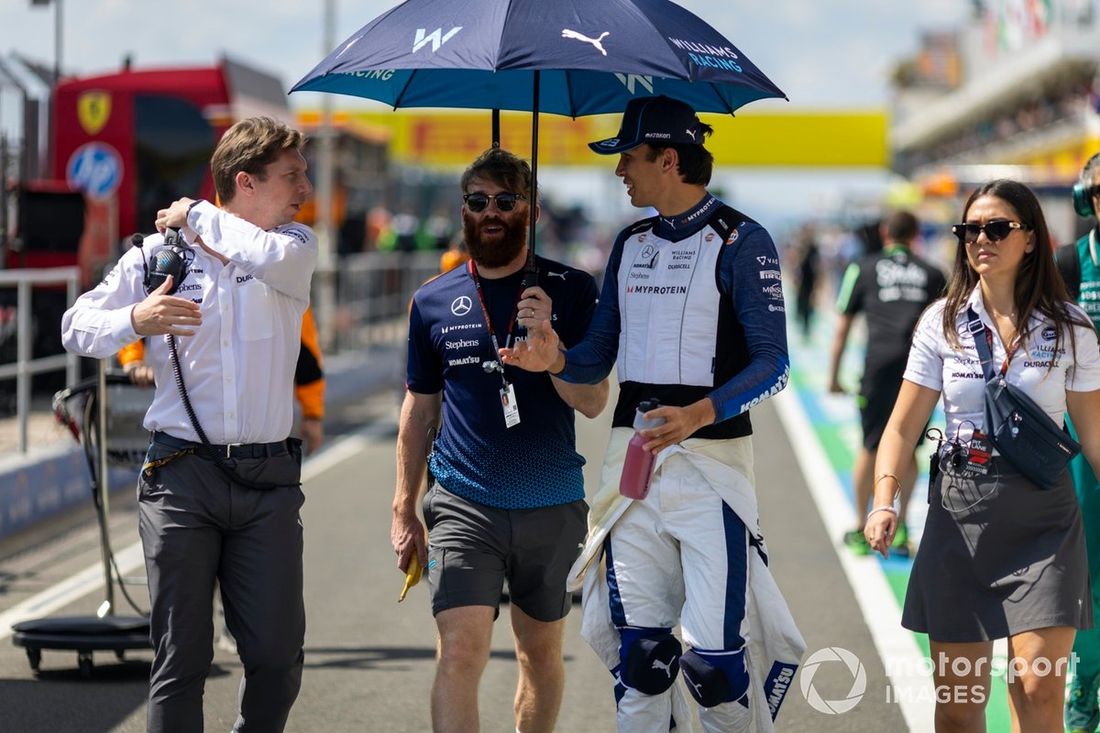 James Vowles, Director del equipo, Williams Racing, Alex Albon, Williams Racing