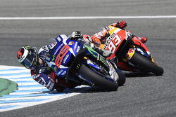 Jorge Lorenzo, Yamaha Factory Racing und Marc Marquez, Repsol Honda Team