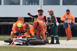 Marc Márquez, Repsol Honda Team, choque
