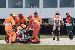 Marc Marquez, Repsol Honda Team, Crash