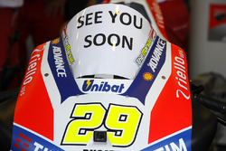 Andrea Iannone, Ducati Team, moto