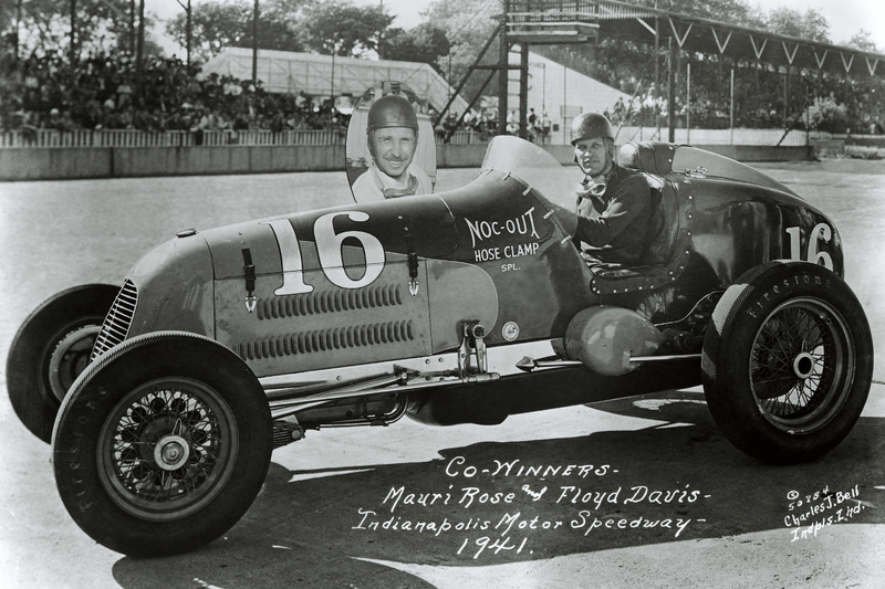 1941: Floyd Davis en Mauri Rose