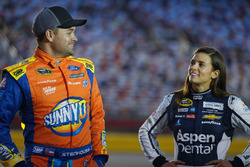 Ricky Stenhouse Jr., Roush Fenway Racing Ford, Danica Patrick, Stewart-Haas Racing Chevrolet