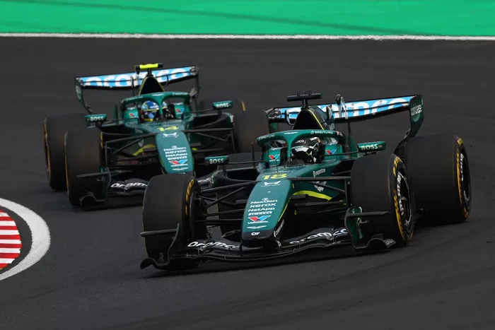 لانس سترول، أستون مارتن رايسينغ، فرناندو ألونسو، أستون مارتن رايسينغ