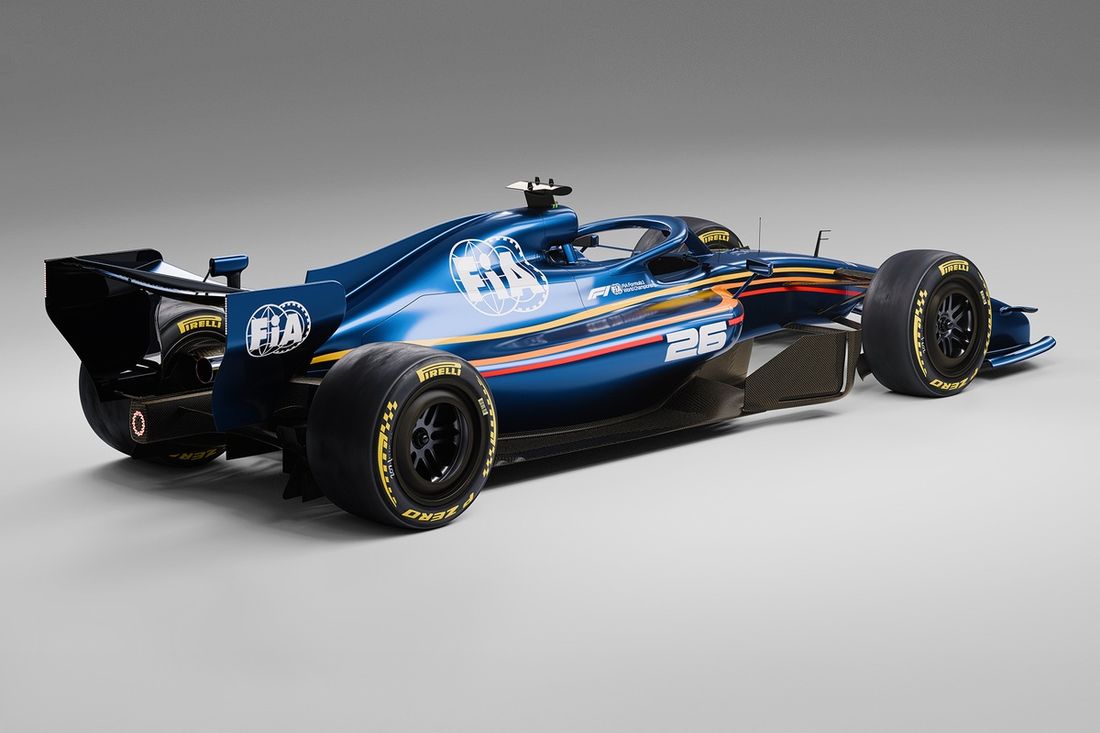 2026 FIA F1 car render
