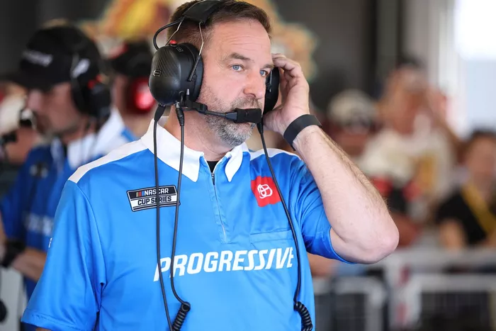 Crew chief Chris Gayle