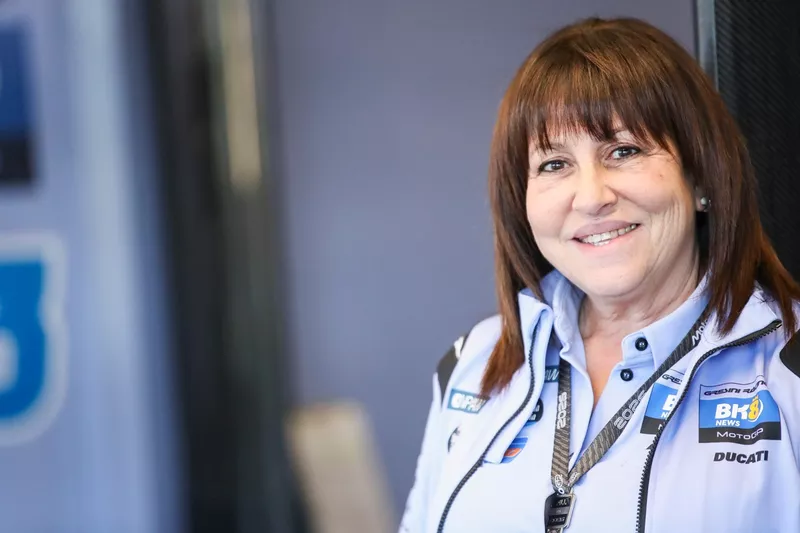 Nadia Padovani, directora ejecutiva de BK8 Gresini Racing