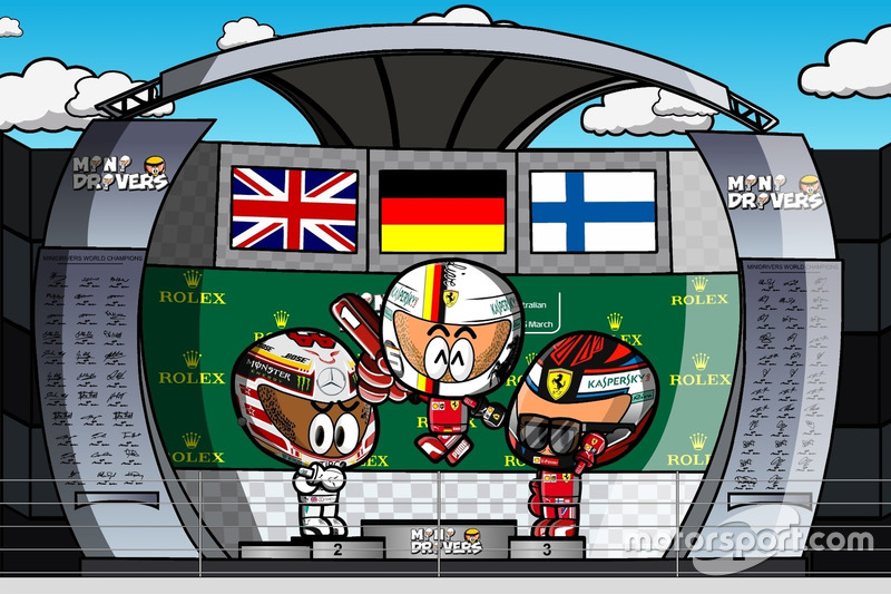 El GP de Australia de Fórmula 1 2018, por MiniDrivers