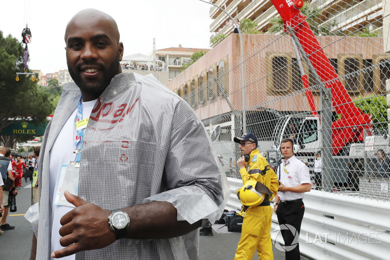 Teddy Riner, judoka, sur la grille