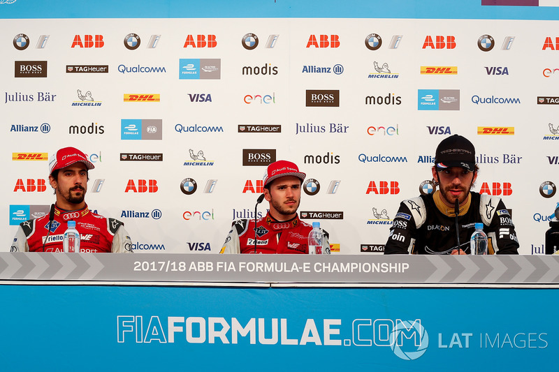 Daniel Abt, Audi Sport ABT Schaeffler, Jean-Eric Vergne, Techeetah., Lucas di Grassi, Audi Sport ABT Schaeffler