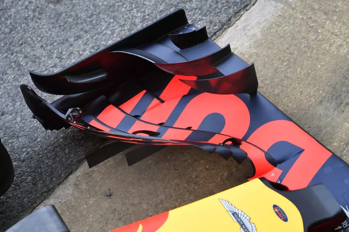 Aileron avant de la Red Bull Racing RB14