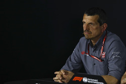 Guenther Steiner, Haas F1 Takım Patronu, basın toplantısında