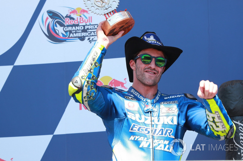 Podium: Andrea Iannone, Team Suzuki MotoGP