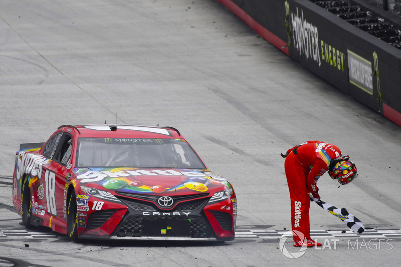2018, Bristol 1: Kyle Busch (Gibbs-Toyota)