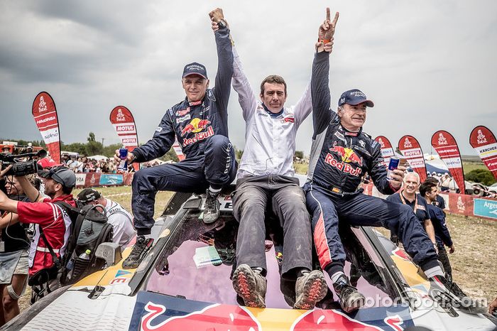 Ganador coches Carlos Sainz, Lucas Cruz, Peugeot Sport