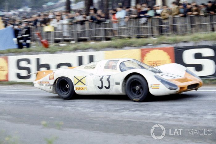 Rolf Stommelen, Jochen Neerpasch, Porsche 908/8