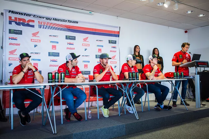 Presentación Monster Energy Honda Team