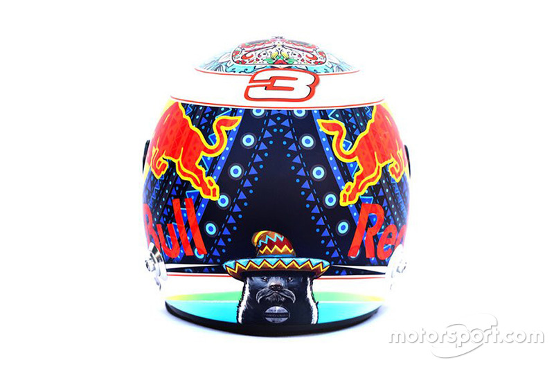 Capacete especial de Daniel Ricciardo, Red Bull Racing