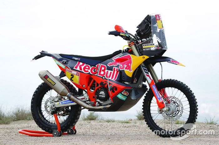 La moto de Matthias Walkner, Red Bull KTM Factory Team
