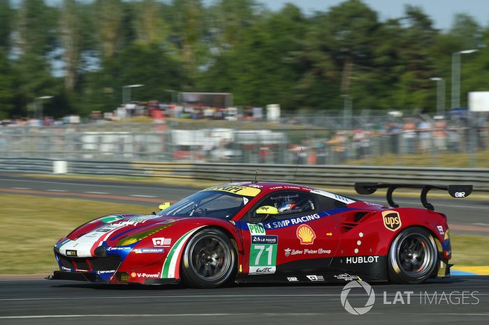 #71 AF Corse Ferrari 488 GTE: Davide Rigon, Sam Bird, Miguel Molina