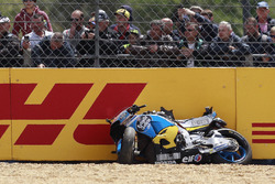 Bike von Jack Miller, Estrella Galicia 0,0 Marc VDS, nach Crash