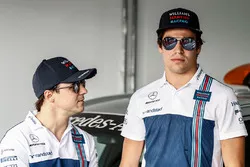 Felipe Massa, Williams, with Lance Stroll, Williams