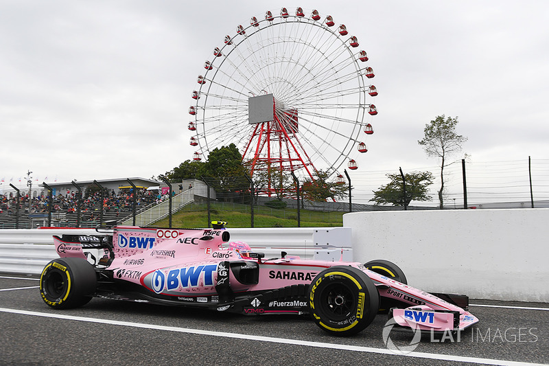 Na F1 desde 2016, Esteban Ocon foi 21º no GP do Japão do ano passado