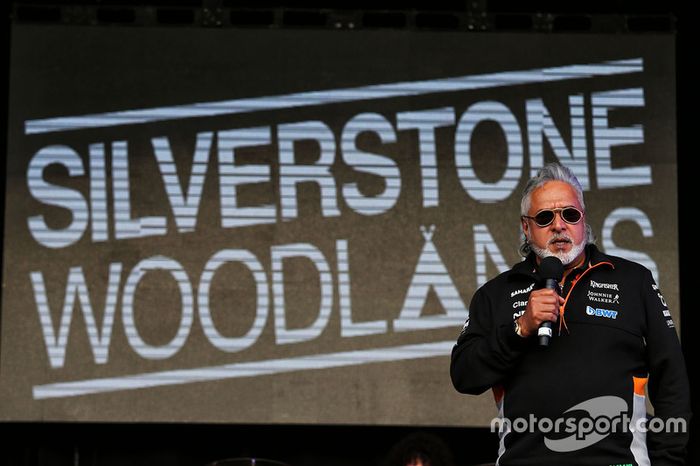 Dr. Vijay Mallya, proprietario del Sahara Force India Formula One Team