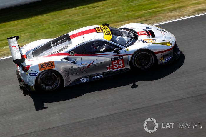 58°: #54 Spirit of Race Ferrari 488 GTE: Thomas Flohr, Francesco Castellacci, Olivier Beretta