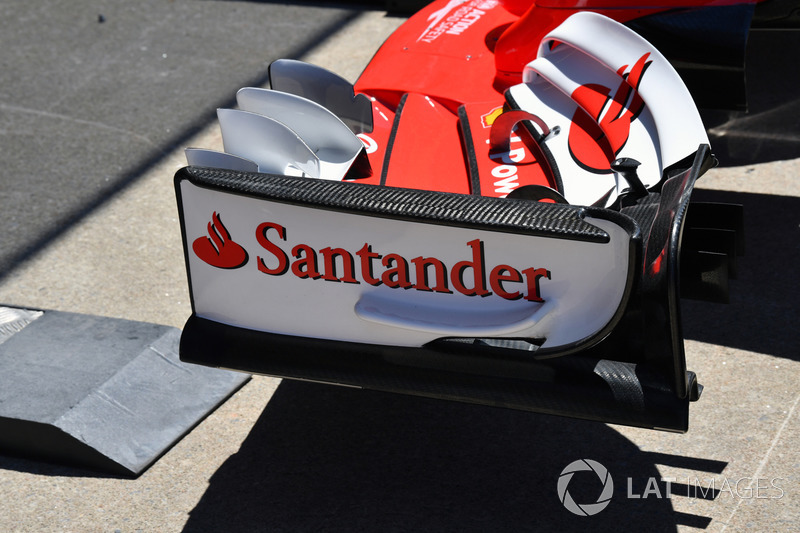 Ferrari SF70H: Frontflügel