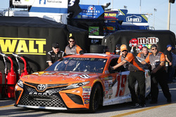 The car of Daniel Suarez, Joe Gibbs Racing Toyota