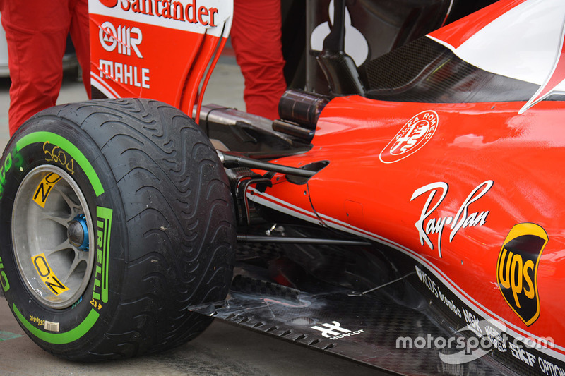 Ferrari SF16-H: Heck, Detail