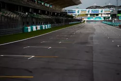 The Sepang pit straight