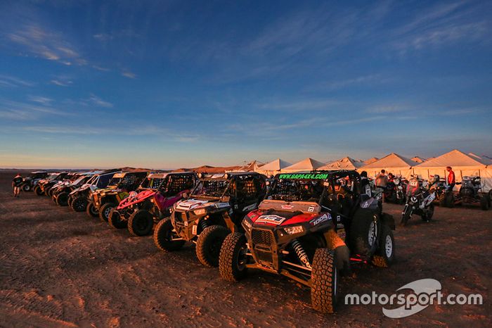 Aspectos del vivac esta mañana