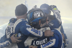 2016 Champion and race winner Jimmie Johnson, Hendrick Motorsports Chevrolet