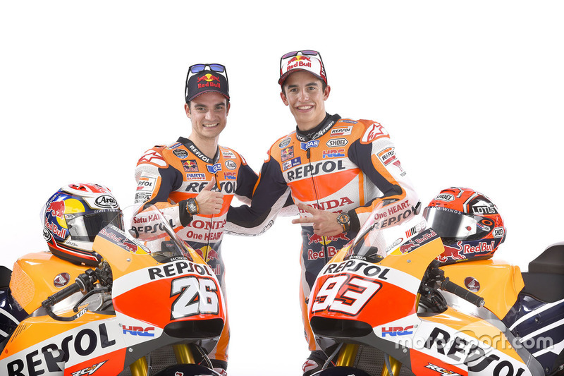 Marc Marquez, Repsol Honda Team e Dani Pedrosa, Repsol Honda Team